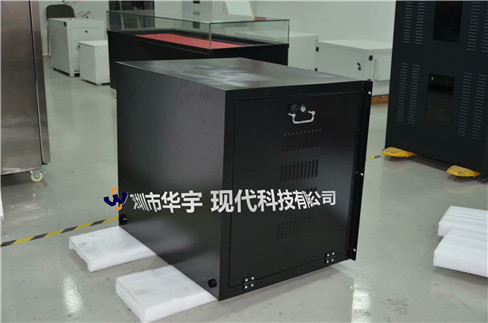 我司21號發貨浙江，為浙江某公司提供定製款恒溫恒濕戶外投影儀安裝櫃(圖3)