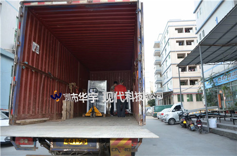 我司21號發貨浙江，為浙江某公司提供定製款恒溫恒濕戶外投影儀安裝櫃(圖4)
